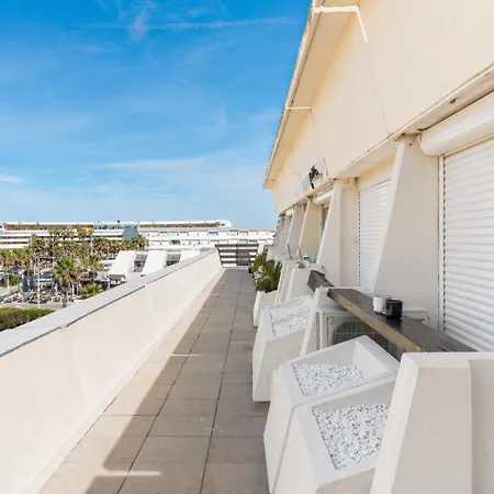 B&w Port Nature Luxe - Coursive - Vue Port - Separee - Village Naturiste Apartment Agde